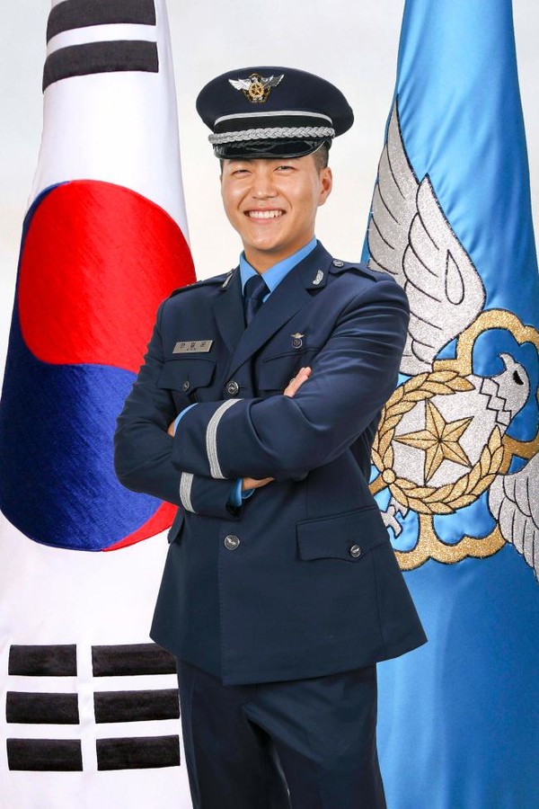 1일 제145기 공군 학사장교로 임관한 안일운 소위.(사진=공군 제공)