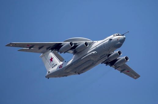 합동참모본부는 22일 중국 군용기 4대와 러시아 군용기 15대가 한국방공식별구역(KADIZ·카디즈)에 진입했다가 이탈했다고 밝혔다. 사진은 러시아 A-50 조기경보기.