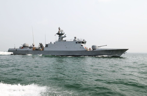 윤영하급 유도탄고속함(PKG 711)(사진=해군 제공)