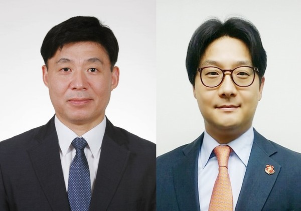 국방신문은 11일 신임 논설위원에 강지원(왼쪽) 세종대학교 교수와 박진호 동국대학교 교수를 각각 위촉했다.