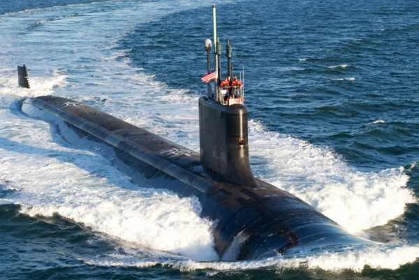 버지니아급 잠수함의 위용