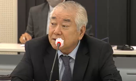 문정인 세종연구소 이사장이 14일 '동북아시아 핵도미노  북한 핵위협과 한국의 대응전략' 을 주제로 열린 국제세미나에서 기조연설을 하고있다.(사진=세종연구소 제공)