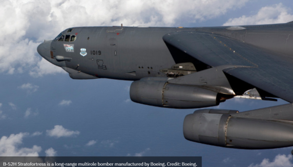 미국의 장거리 전략 폭격기 B-52H Stratofortress