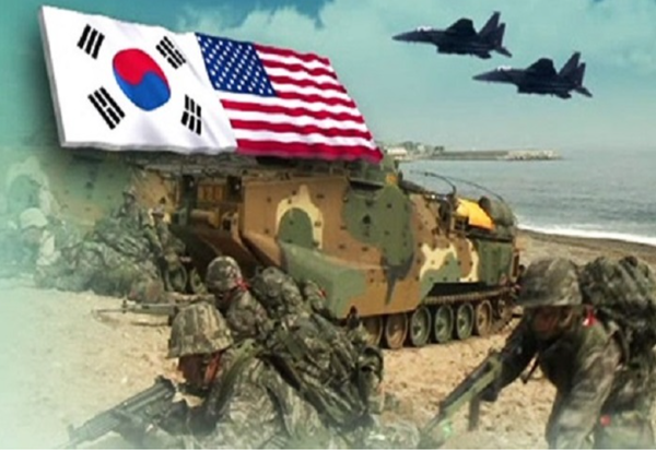 한미 연합 실기동훈련 포스터(허상수 기획칼럼=제공)