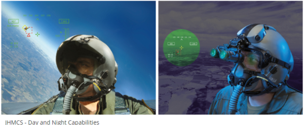 ‘디지털 헬멧 장착 큐잉 시스템’ 은 JHMCS 헬멧 시스템의 일종이다.