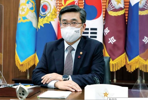 서욱 국방부 장관(사진=국방부 제공)