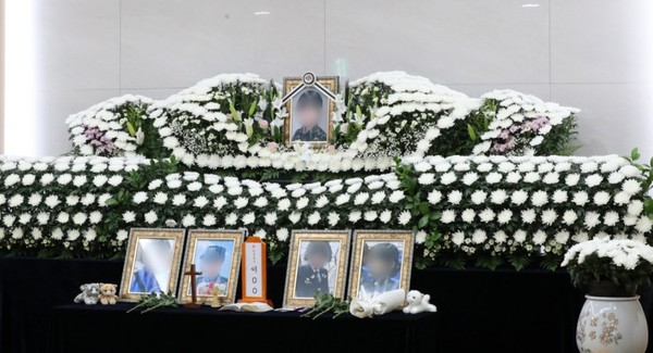 공군 성추행 피해 사망 고 이 모 중사 빈소.