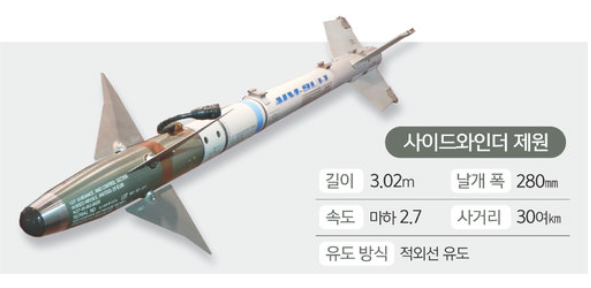 AIM-9 사이드와인더는 미국에서 개발된 대표적인 단거리 공대공 미사일이다. 미국제 전투기는 대부분 기본 무장으로 탑재할 수 있고, 대개 주익 끝 파일런에 장착한다. 유도 방식은 적외선 유도 방식이다.