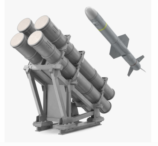 AGM-84 하푼은 원래 맥도널 더글라스사가 제작하였고 현재는 보잉 IDS에서 개발 생산하고 있는 미국의 전천후, 원거리, 함정, 지상 공격용 크루즈 미사일 시스템이다. 사거리는 93-315 km이고,  능동 레이다 유도방식이다.