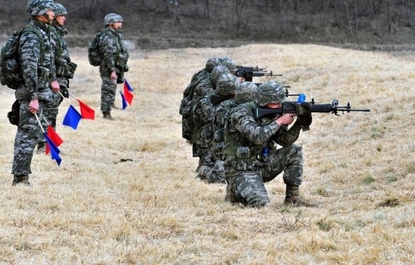 해병대 1사단 사격훈련.(해병대 제공 자료 사진)