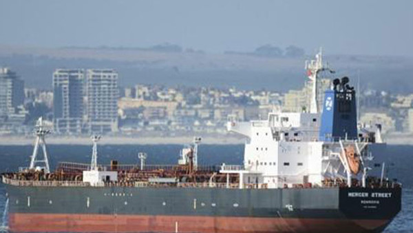 오만 인근 해역서 지난 7월29일 피격된 이스라엘 유조선 ‘머서 스트리트호(Mercer Street)’.(자료 사진)