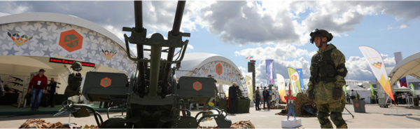 'Army-2021' 전시회에는 러시아 등 14개국에서 1300여 업체가 수천 점의 군 장비를 일반에 선보인다.