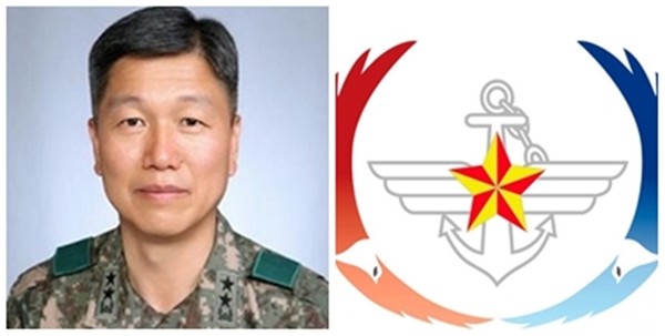 군사안보지원사령부 이상철 신임 사령관 내정자(왼쪽)와 부대 마크.(사진=국방부 제공)