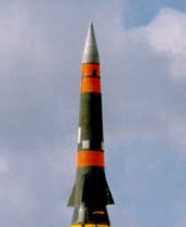 미국의 퍼싱2 MARV 미사일 탄두. 