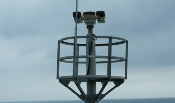 무인 해안감시 장비.(국방신문 자료 사진)