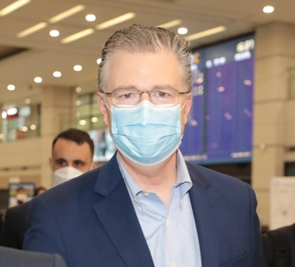 대니얼 크리튼브링크 미국 국무부 동아시아·태평양 담당 차관보가 취임 후 처음으로 10일 오후 인천국제공항을 통해 내한했다. (사진=연합뉴스)