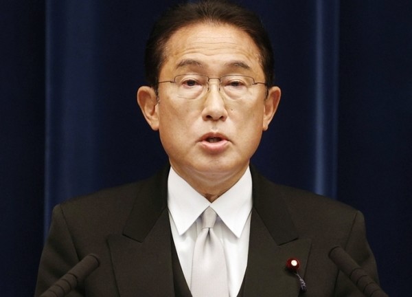 기시다 후미오 일본 제101대 총리.(사진=NHK방송 화면 갈무리)