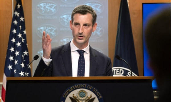 네드 프라이스 미 국무부 대변인.(자료 사진=미 국무부 누리집 갈무리)