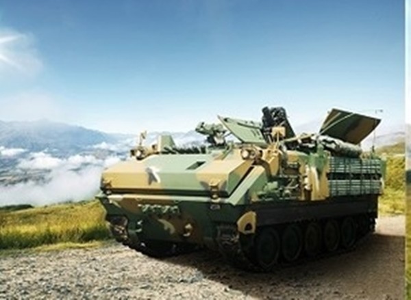 실전 배치된 신형 120mm 자주 박격포는 사거리와 화력 등 성능이 기존 박격포에 비해 각각 2배 가량 높아졌다.(사진=방위사업청 제공)