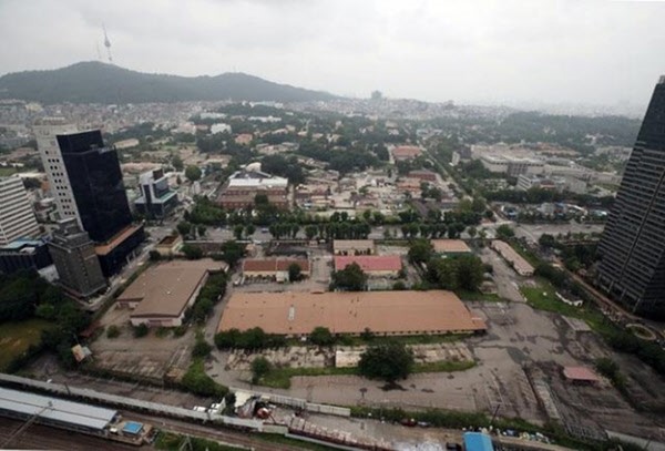 서울 용산구 미군기지.(국방신문 자료 사진)