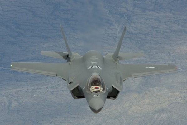 F-35A 비행모습. (사진=방위사업청 제공)