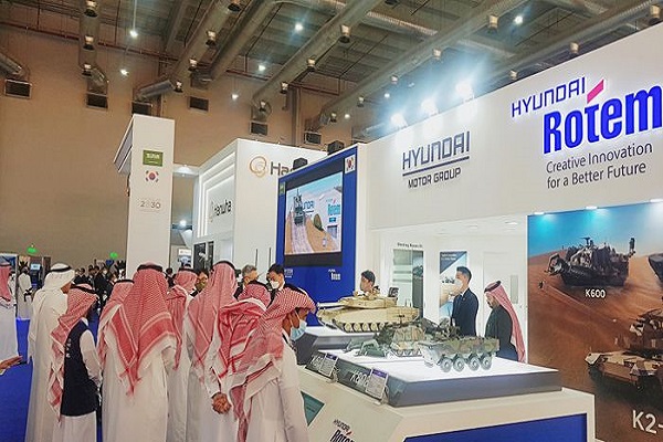 현대로템은 사우디아라비아 리야드에서 열리는 '제1회 국제방산전시회'에 참가했다고 7일 밝혔다. (사진=현대로템 제공)