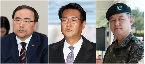 윤석열 대통령 당선인은 1일 대통령실 초대 국가안보실장에 김성한 전 외교부 차관(왼쪽부터), 국가안보실 산하 1차장에 김태효 전 청와대 대외전략기획관, 2차장엔 신인호 전 청와대 위기관리비서관을 내정했다. (사진=당선인 대변인실 제공)