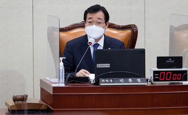 서해 공무원 피살 사건 당시 국회 국방위원장이었던 민홍철 더불어민주당 의원.(자료 사진=연합뉴스)
