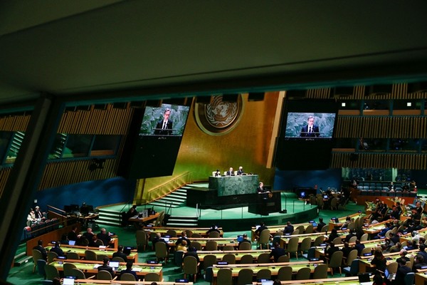 미국 뉴욕 유엔본부에서 1일(현지시간) 시작된 제10차 핵확산금지조약(NPT) 평가회의.(사진=AFP 연합뉴스)