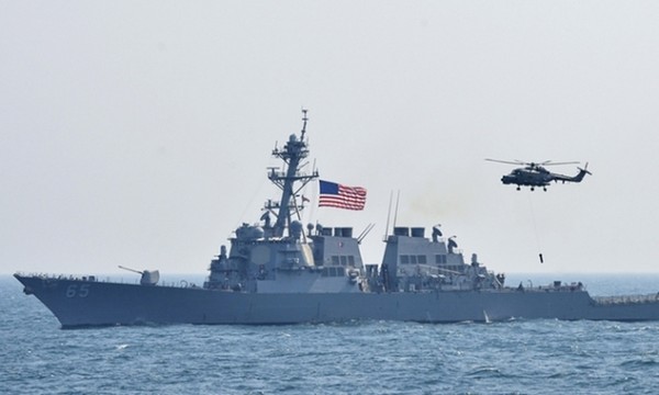 미 해군 이지스 구축함 벤폴드함(DDG-65).(자료 사진=연합뉴스)