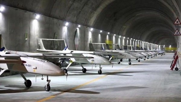 이란이 공개한 지하 드론 기지.(자료 사진=연합뉴스)