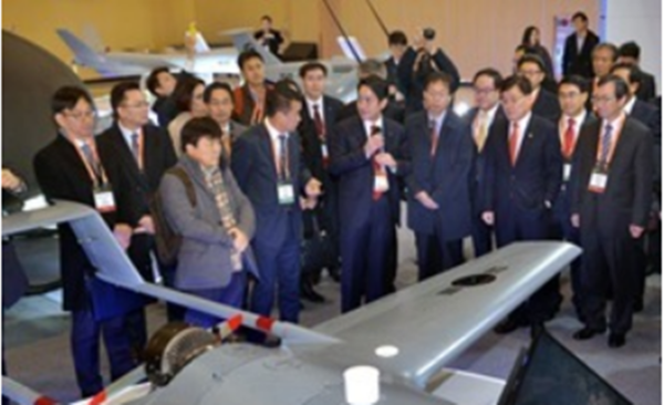 지난해 2월 26일부터 28일까지 부산 벡스코에서 열린 ‘2022 드론쇼코리아’. (자료 사진=연합뉴스)