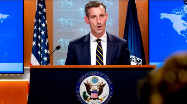네드 프라이스 미국 국무부 대변인.(자료 사진=AP 연합뉴스)