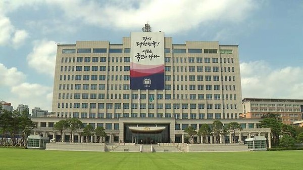 용산 대통령실 전경.